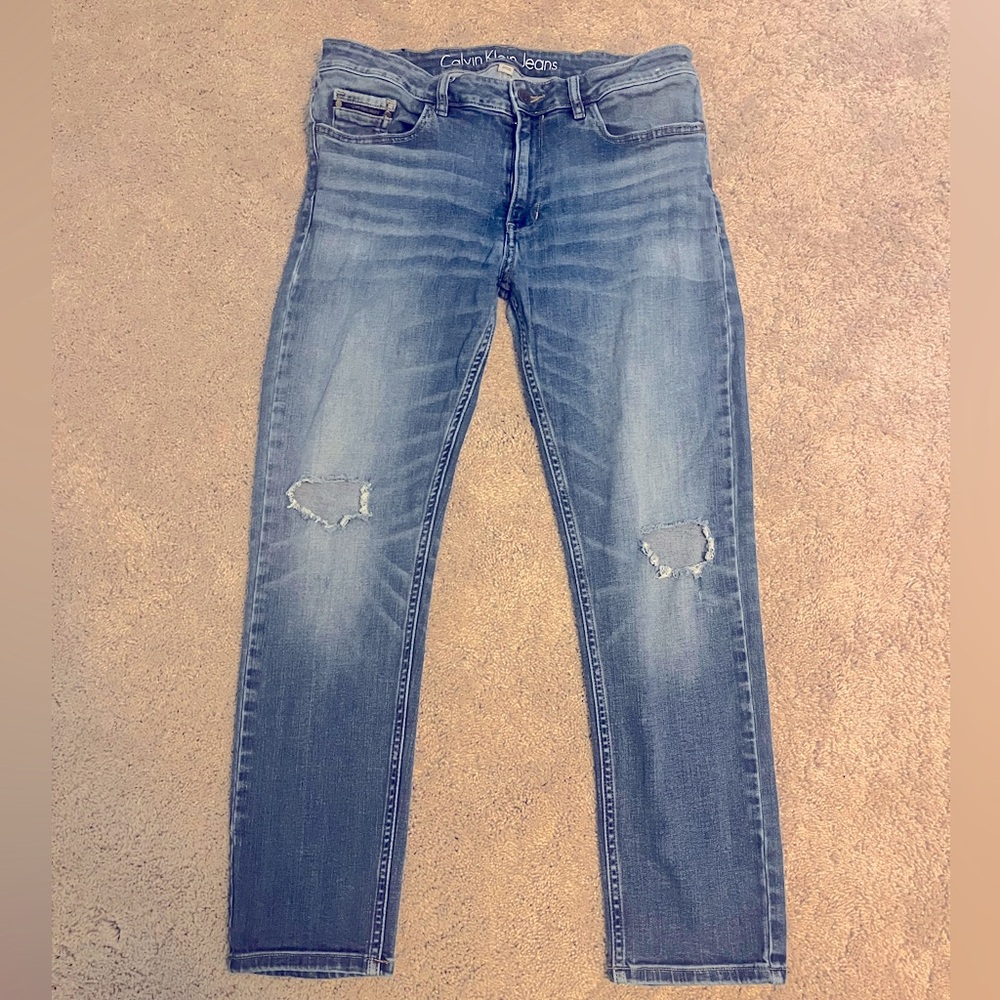 👖Calvin Klein Slim Boyfriend Blue Jeans/Size 29